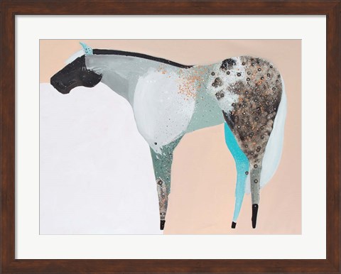 Framed Horse No. 65 Print