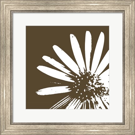 Framed Graphic Flower 2 Print
