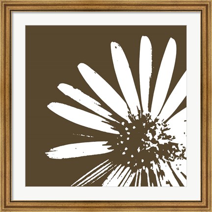 Framed Graphic Flower 2 Print