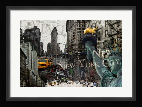 Framed New York Print