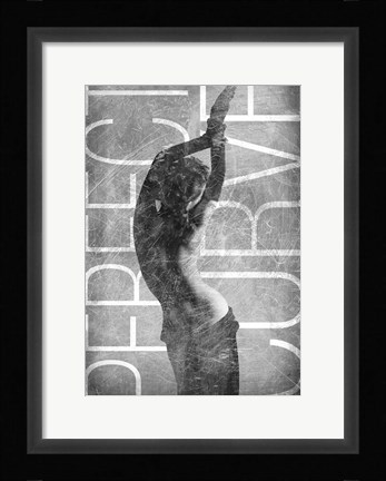Framed Perfect Curve Print