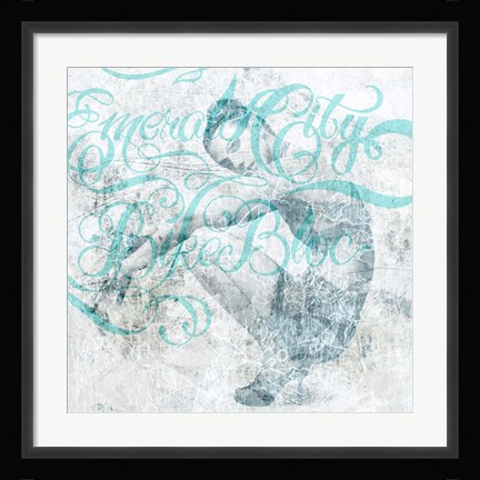 Framed What's Up Print