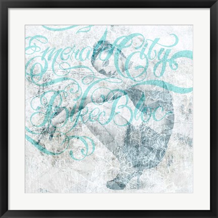 Framed What's Up Print