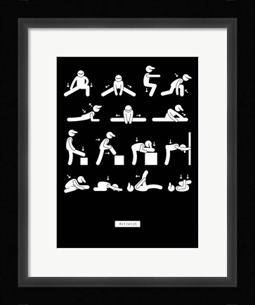 Framed Workout Print