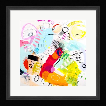 Framed Silver Lake Series #6 Print