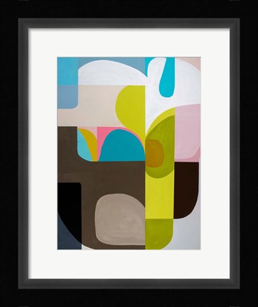 Framed Tangled Sky &amp; Garden Print