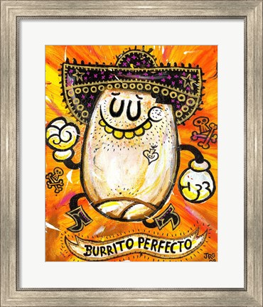 Framed Burrito Perfecto Print