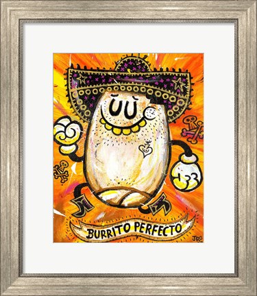 Framed Burrito Perfecto Print