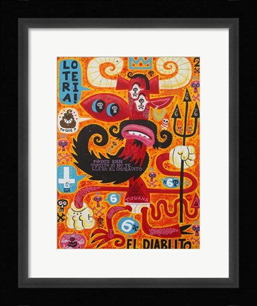 Framed Loteria! Print