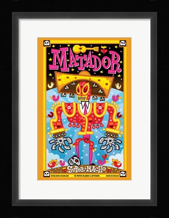 Framed Matador Print