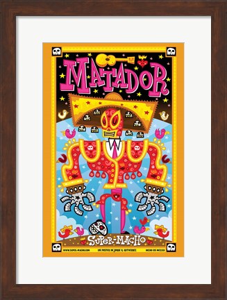 Framed Matador Print