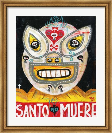 Framed Santo Print