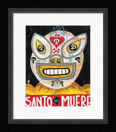 Framed Santo Print