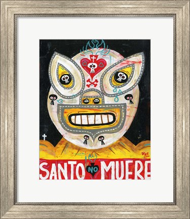 Framed Santo Print