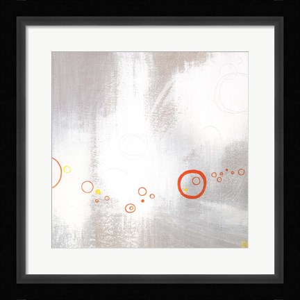 Framed Asteroids I Print