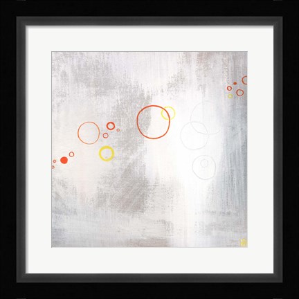 Framed Asteroids II Print