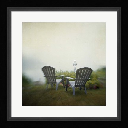 Framed Being Present in the Moment Print