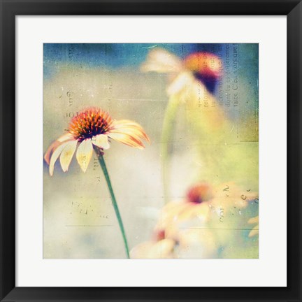 Framed Courage Is Fear That Has Said Its Prayers Print