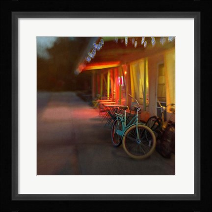 Framed Jennifer's Bike Print