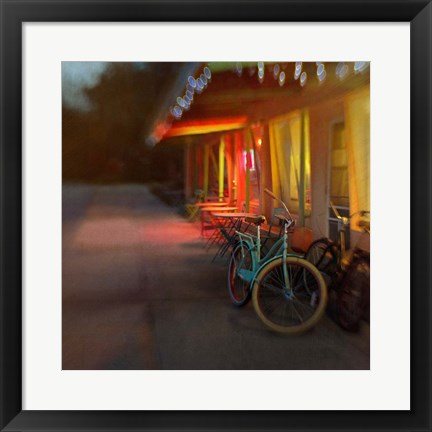 Framed Jennifer's Bike Print