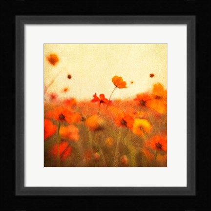 Framed Orange Happiness Print