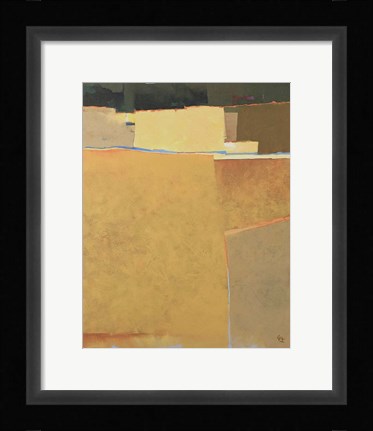 Framed Bean Field Print