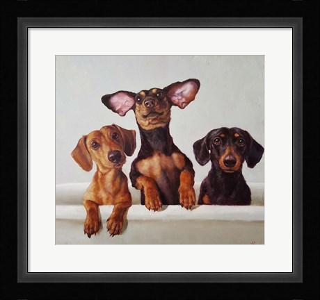 Framed 3 Amigos Print