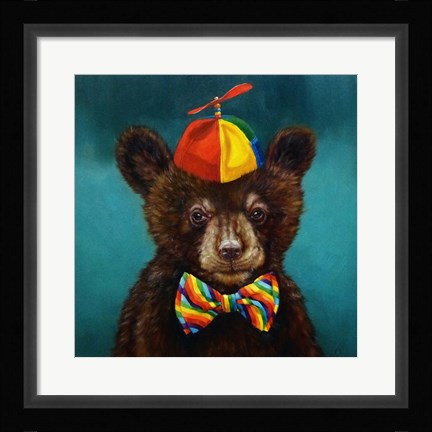 Framed Baby Bear Print