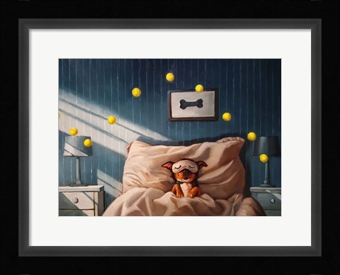 Framed Bentley's Dream Print