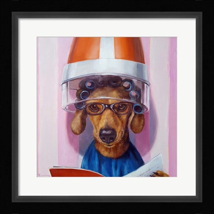 Framed Ms. Canela Print