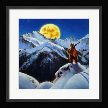 Framed Night Patrol 2 Print