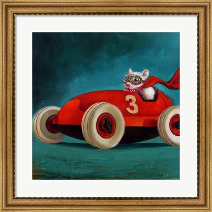 Framed Speed Racer Print
