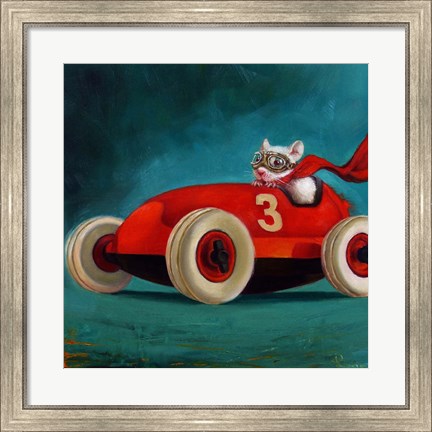 Framed Speed Racer Print