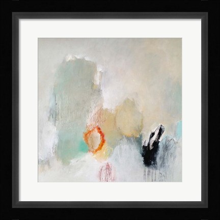 Framed Never Pass Here Print