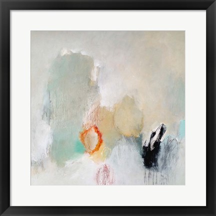 Framed Never Pass Here Print