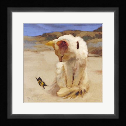 Framed Eye on Butterfly V Print