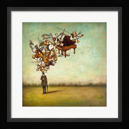 Framed Thanks for the Melodies Print