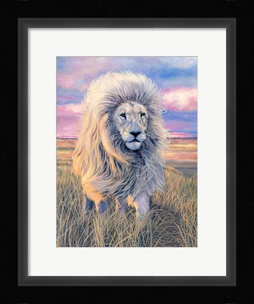 Framed Timbavati Messenger Print