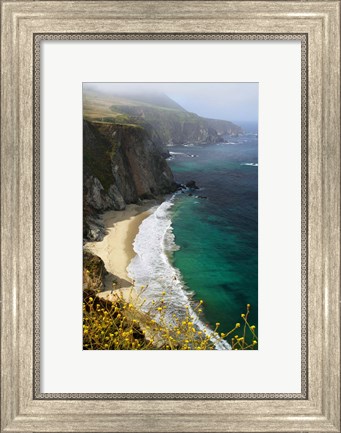 Framed Big Sur Coast Print