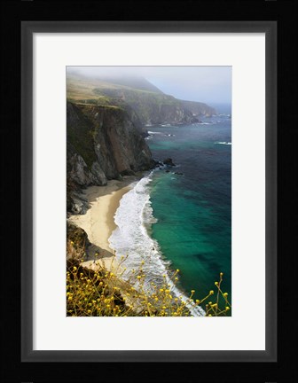 Framed Big Sur Coast Print