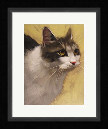 Framed Derby Cat Print