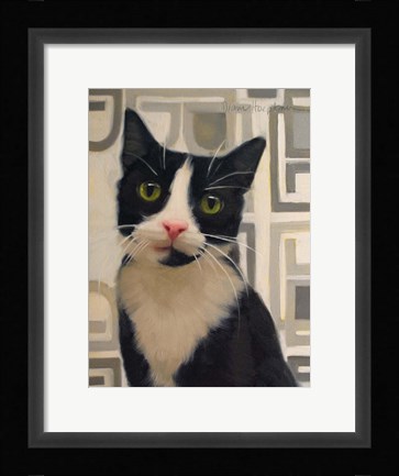 Framed I'm Listening Print