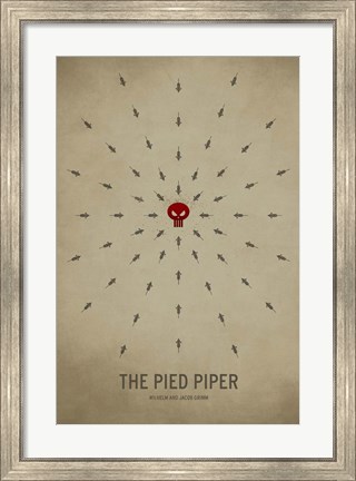 Framed Pied Piper Print