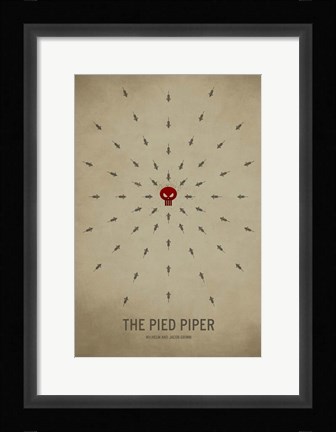 Framed Pied Piper Print