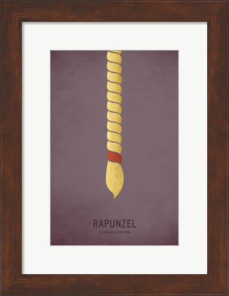 Framed Rapunzel Print