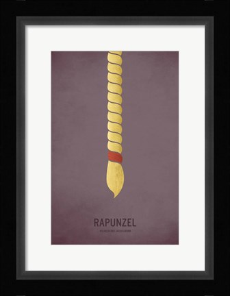 Framed Rapunzel Print