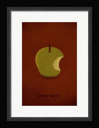 Framed Snow White Print