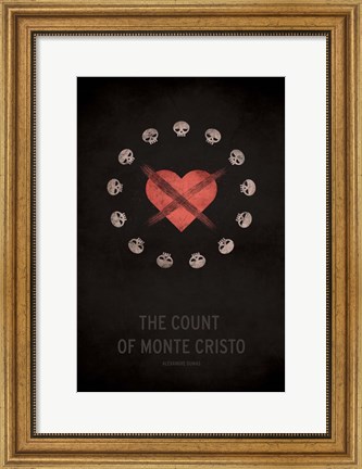 Framed Count of Monte Cristo Print