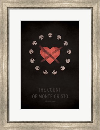 Framed Count of Monte Cristo Print