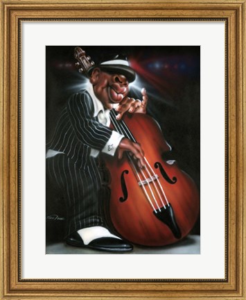 Framed Jazzman D Print